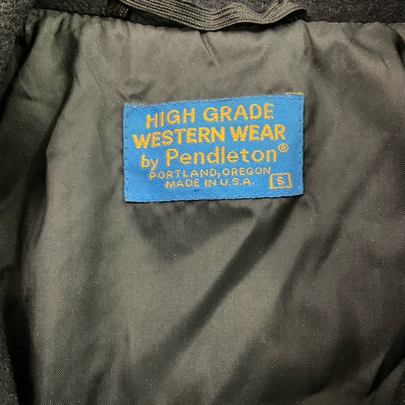 Pendleton Wool Navajo Jacket Full Zip Mens Sz S - Picture 7 of 11